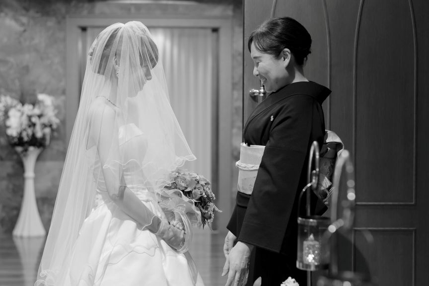 結婚式という、ご家族にとっての大切な一日☺♡
